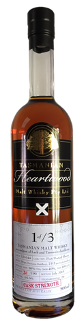 Heartwood 1 of /3 Cask Strength Tasmanian Vatted Malt Whisky - Historic