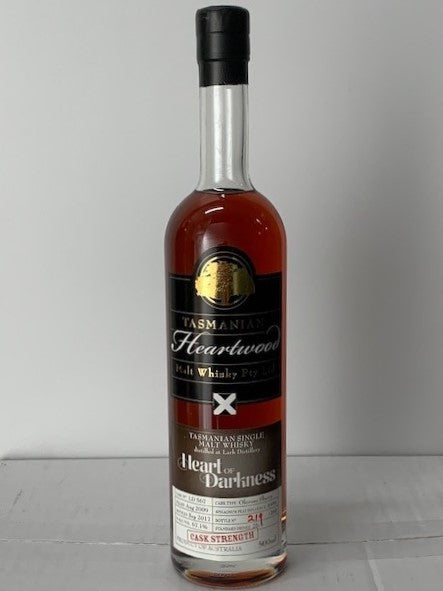 Heartwood Heart of Darkness Cask Strength Tasmanian Single Malt Whisky (Lark Distillery)