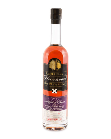 Heartwood Any Port In A Storm Winter Edition Cask Strength Tasmanian Malt Whisky - Historic