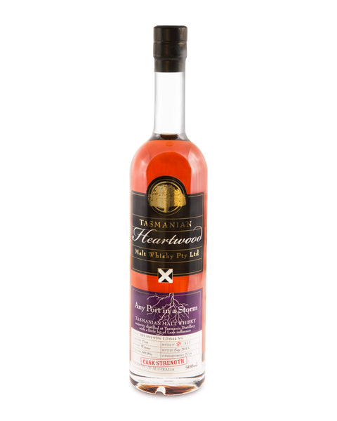 Heartwood Any Port In A Storm Winter Edition Cask Strength Tasmanian Malt Whisky - Historic