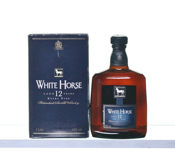White Horse Extra Fine 12 Years Old 1 Litre