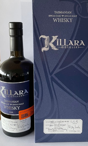 Killara KD13 ex Tawny Port Tasmanian Single Malt Whisky – Historic