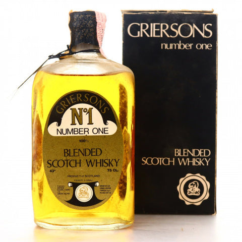 Grierson's No 1 Blended Scotch Whisky with Box