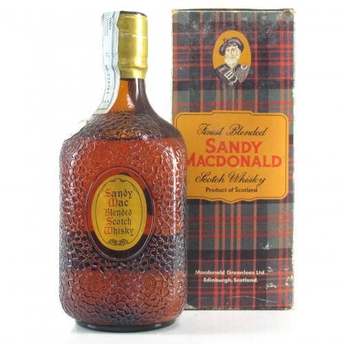 Sandy Macdonald Special Blended Scotch Whisky 1980s with box