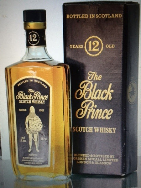 The Black Prince 12 Years Old De Luxe Scotch Whisky