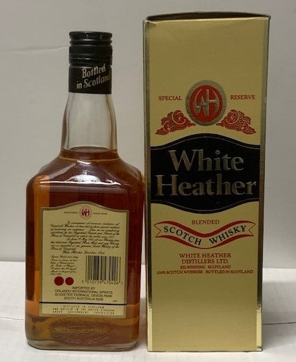 White Heather Special Reserve 1980s