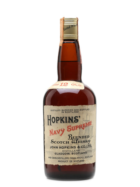 Hopkins’ Navy Supreme 12 Years Old Blended Scotch Whisky