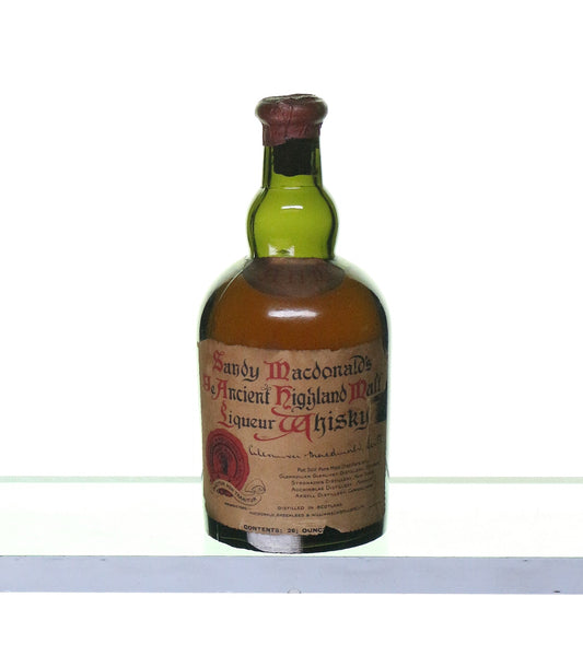 Sandy Macdonald's Ye Ancient Highland Malt Liquer Whisky