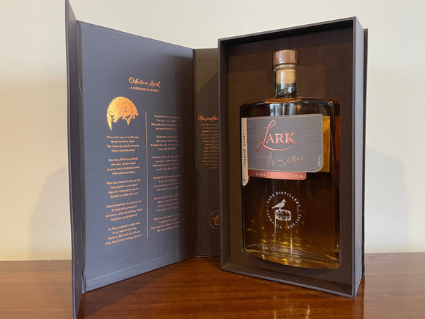 Lark Limited Release Bourbon Barrel LD670 Heavily Peated Tasmanian Single Malt Whisky