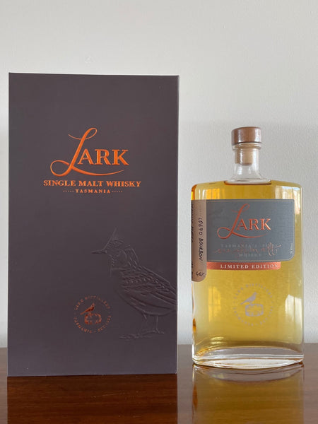 Lark Limited Release Bourbon Barrel LD670 Heavily Peated Tasmanian Single Malt Whisky