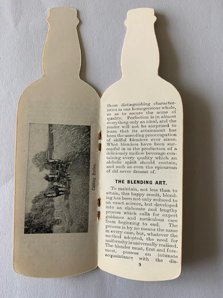 Sandy Macdonald bottle-shaped publicity booklet 1930s