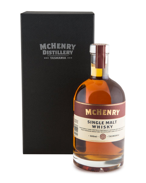 McHenry Barrel No 2. 4 Years Old Single Tasmanian Malt Whisky - Historic