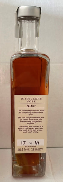 Nonesuch ND37 ex Red Wine Triple Grain Tasmanian Whisky – Historic