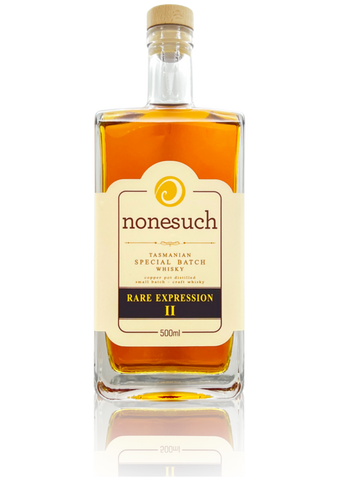 Nonesuch ND54 Rare Expressions II ex-Red Wine Cask Tasmanian Special Batch Whisky – Historic