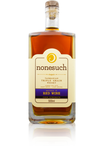 Nonesuch ND65  ex Red Wine Cask Strength Triple Grain Tasmanian Whisky– Historic