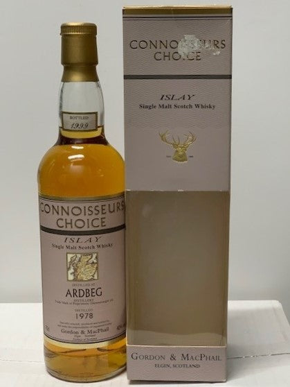 Ardbeg 1978 21 Years Old Connoisseur’s Choice by Gordon and MacPhail