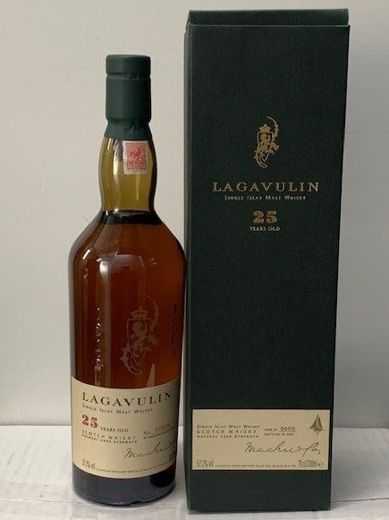 Lagavulin 25 Years Old 1977 Version 57.2% 1977;