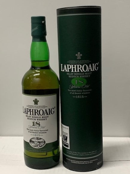 Laphroaig 18 Years Old Islay Single Malt Scotch Whisky