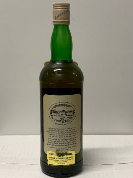 Laphroaig 1970’s 10 Year Old Unblended Single Malt Whisky