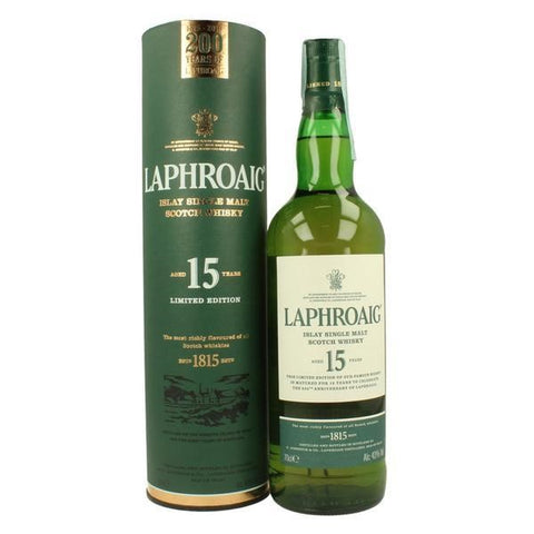 Laphroaig 15 Year Old 200th Anniversary Edition Single Malt Scotch Whisky