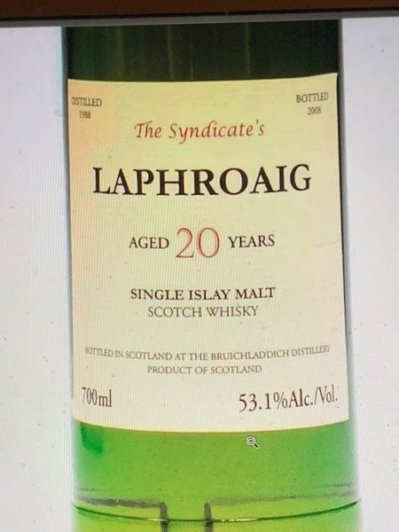 Laphroaig 20 Years Old by The Syndicate
