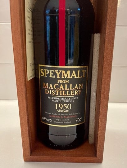 Macallan 1950 Speymalt (Australian Stock)