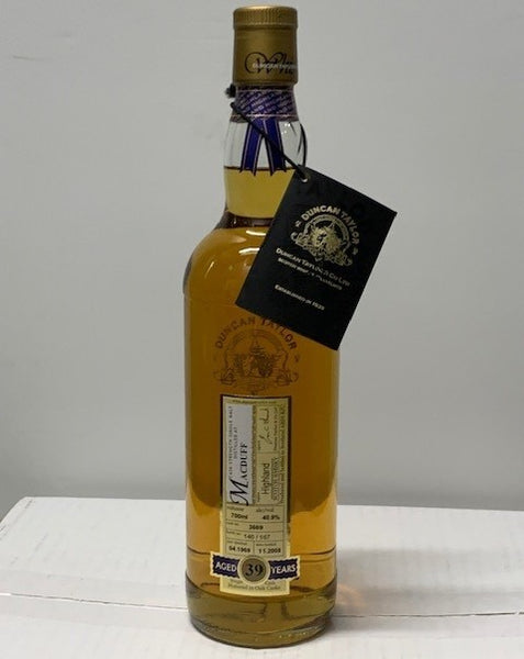 Macduff 1969 39 Years Old cask 3669 by Duncan Taylor