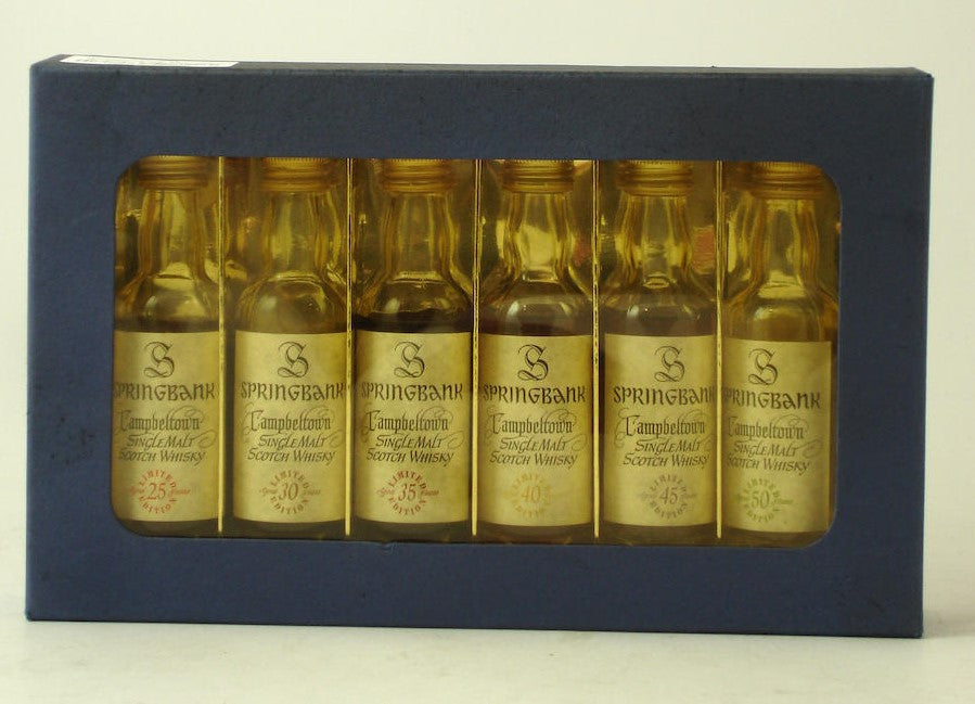 Springbank Complete Millenium Collection (6 x 70cl) including 6 matchi ...
