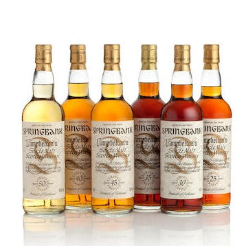 Springbank Complete Millenium Collection (6 x 70cl) including 6 matching miniatures