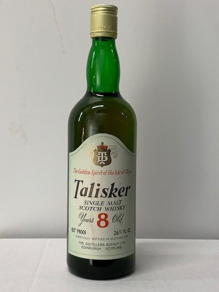 Talisker 8 Year Old 1970s Highland Malt Whisky (located in Australia)