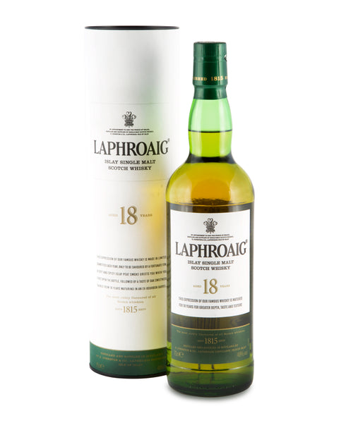 Laphroaig Aged 18 Years Islay Single Malt Scotch Whisky