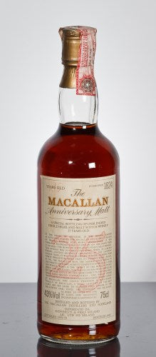 Macallan 1958/59 25 Years Old Anniversary Malt