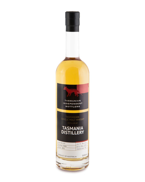 TIB First Release Cask HH177 Sullivans Cove Tasmanian Single Malt Whisky - Historic