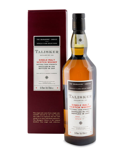 Talisker 1994 Managers’ Choice in sherry cask