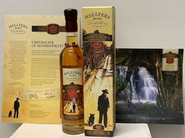 Hellyers Road Henry's Legacy Series The Gorge Limited Edition Tasmanian Single Malt Whisky