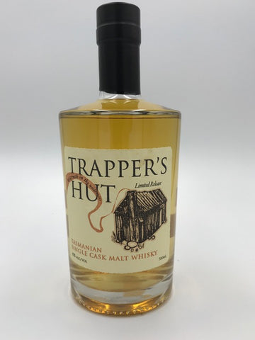 Trapper's Hut Lark Single Cask LD438 Tasmanian Single Cask Malt Whisky