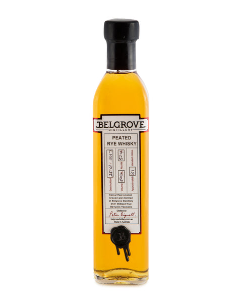 Belgrove Peated Rye Whisky 2017 - Historic