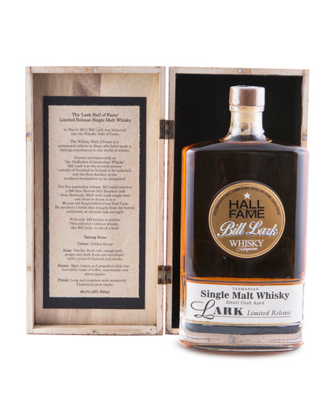 Lark Hall of Fame Limited Release Tasmanian Single Malt Whisky - Historic