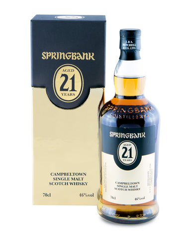 Springbank 21 Year Old - 2014 Release Campbeltown Single Malt Whisky