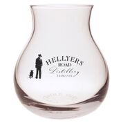Hellyers Road Distillery Logo Cradle Glass